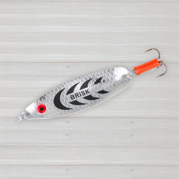 Блешня коливна ZEOX Brisk № 1, 12г, колір № 001В Silver